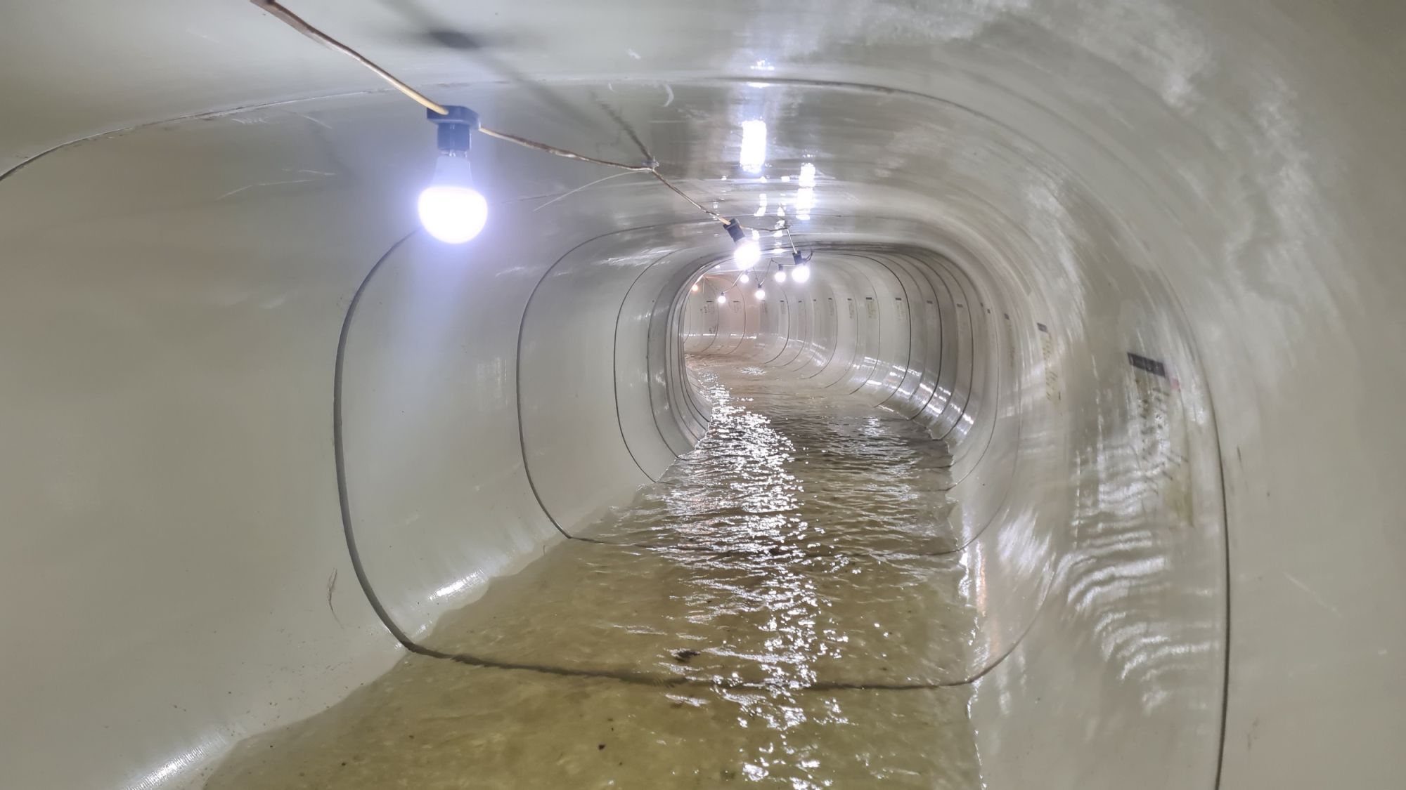 UK town centre twin culvert restored